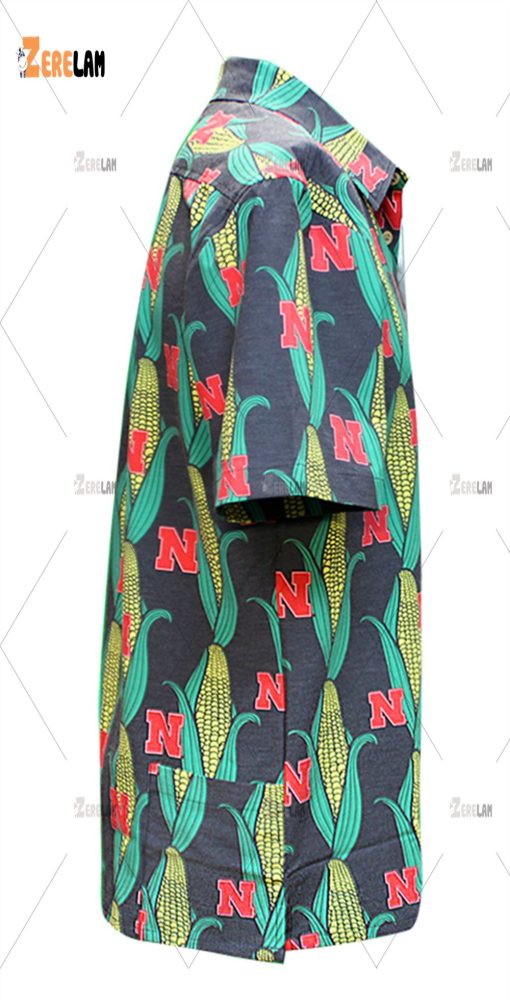 Cornhusker Hawaiian Shirt Nebraska Cornhuskers Football