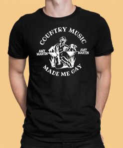 Country Music Made Me Gay Shirt 12 1
