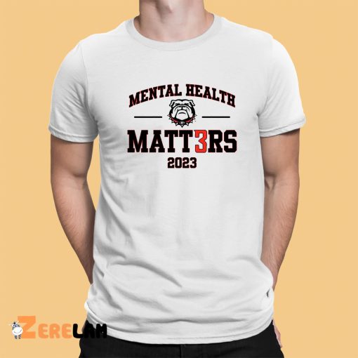 Dan Jackson Georgia Football Mental Health Matters 2023 Shirt