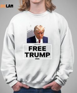 Darren Grimes Trump Mugshot Free Trump 2024 Shirt 5 1