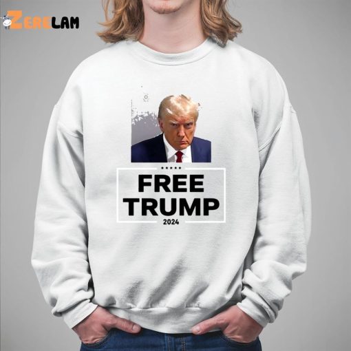 Darren Grimes Trump Mugshot Free Trump 2024 Shirt