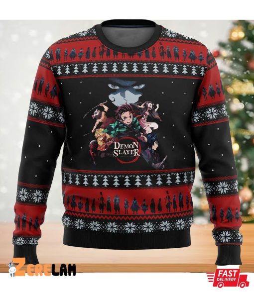 Demon Slayer Christmas Ugly Sweater
