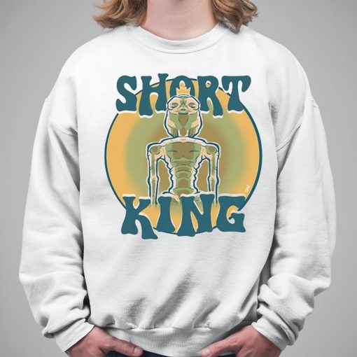 Dorkzombie Short King Alien Shirt