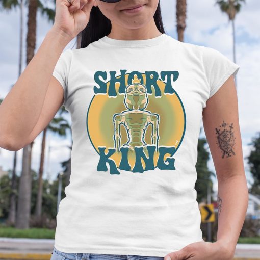 Dorkzombie Short King Alien Shirt