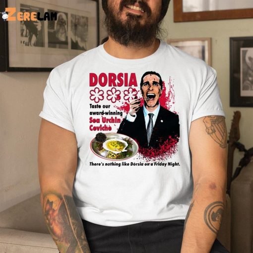 Dorsia Taste Our Award-Winning Sea Urchin Ceviche Shirt