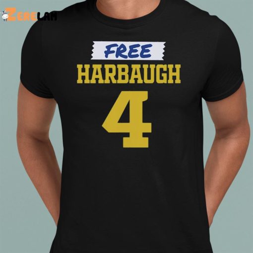 Free Harbaugh 4 Shirt J.j. Mccarthy
