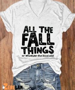Halloween Thanksgiving All The Fall Things Or Whatever Blink 182 Said Shirt 3