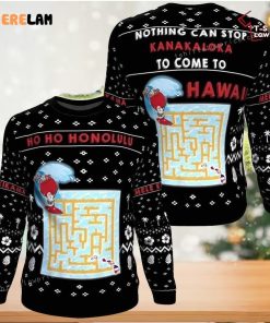 Hawaii Maze Nothing Can Stop Kanakaloka To Come Uo Hawaii For Ugly Sweater For Woman