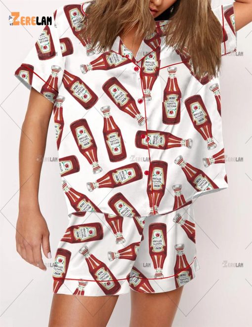 Heinz Ketchup Bottle Pajama Set