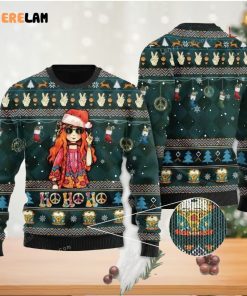 Hippie Lovers Ugly Sweater
