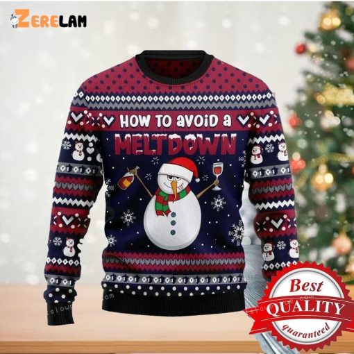 How To Avoid A Meltdown Christmas Ugly Sweater Mens