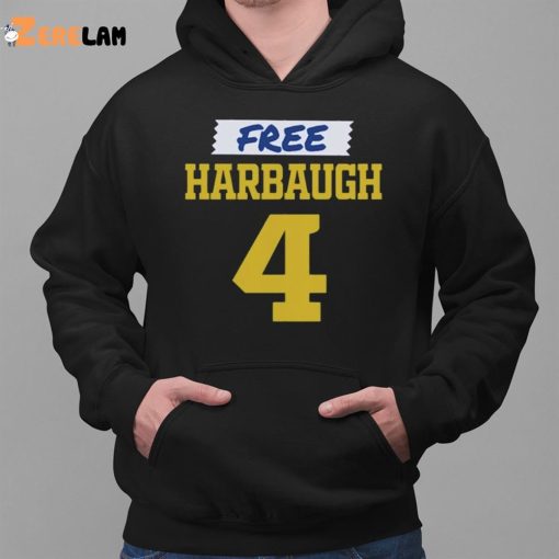 J.j. Mccarthy Free Harbaugh Shirt