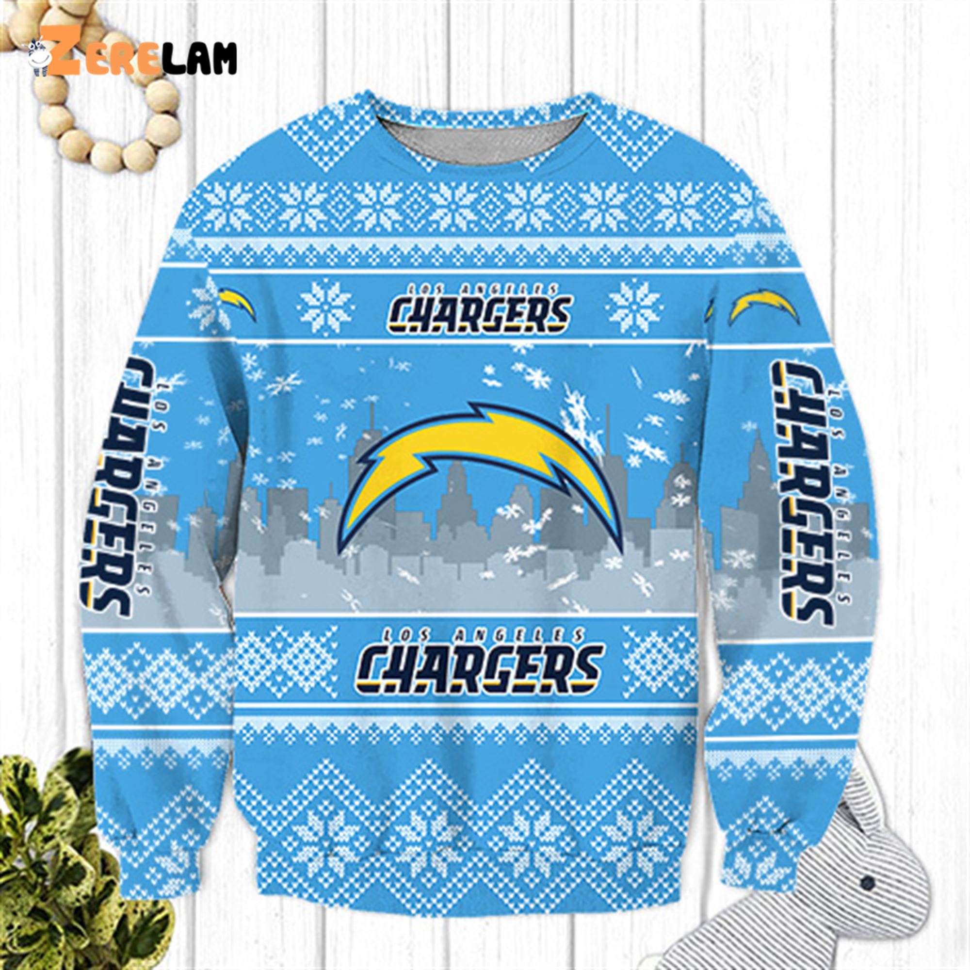 Los Angeles Chargers NFL LAC Ugly Sweater - Zerelam