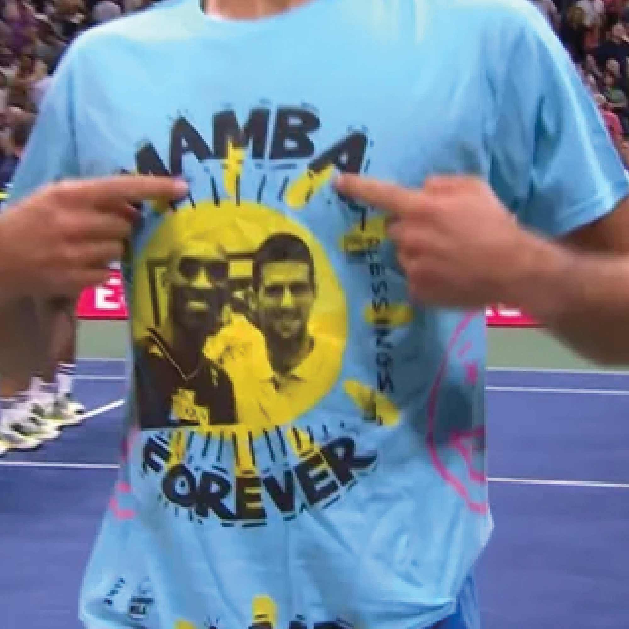 MAMBA FOREVER Novak Djokovic Kobe Bryant Shirt