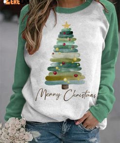 Merry Christmas Tree Sweatshirt