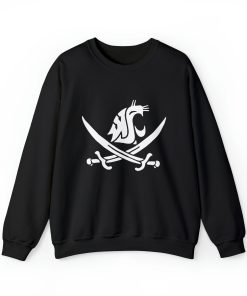 Mike Leach WSU Pirates Swing Your Sword sweatshirt 2