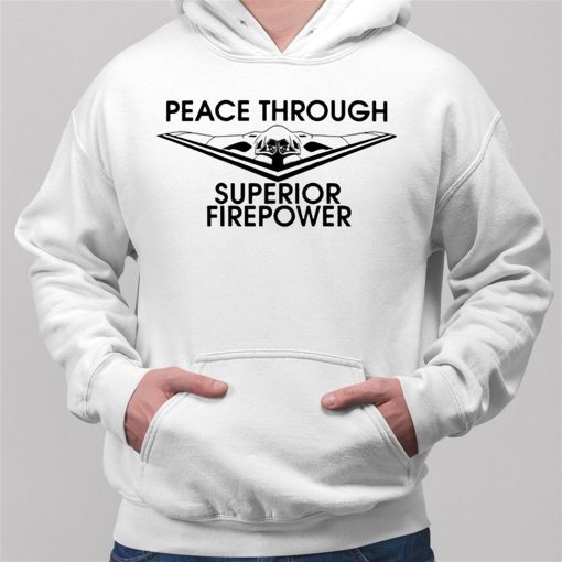 Nafo Peace Through Superior Firepower Shirt