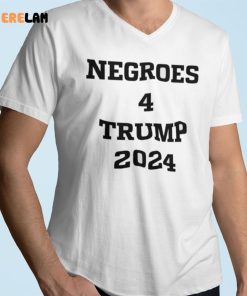 Negroes 4 Trump 2024 Shirt 3