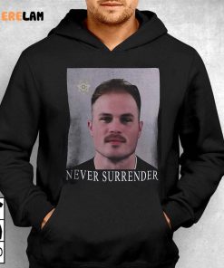 Never Surrender Zach Bryann Mugshot Shirt 2