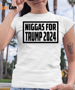 Niggas For Trump 2024 Shirt 6 1