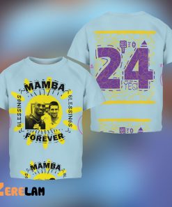 Novak Djokovic Mamba Forever 24 Shirt 2