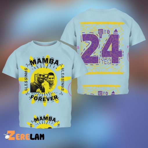 Novak Djokovic Mamba Forever 24 Shirt