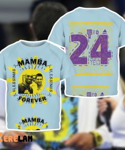 Novak Djokovic Wearing Mamba Forever 24 Shirt 1