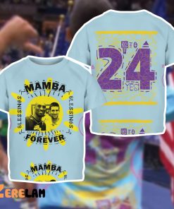Novak Djokovic Wearing Mamba Forever 24 Shirt 2