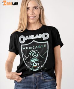 Oakland Who Care Pirate T-Shirt