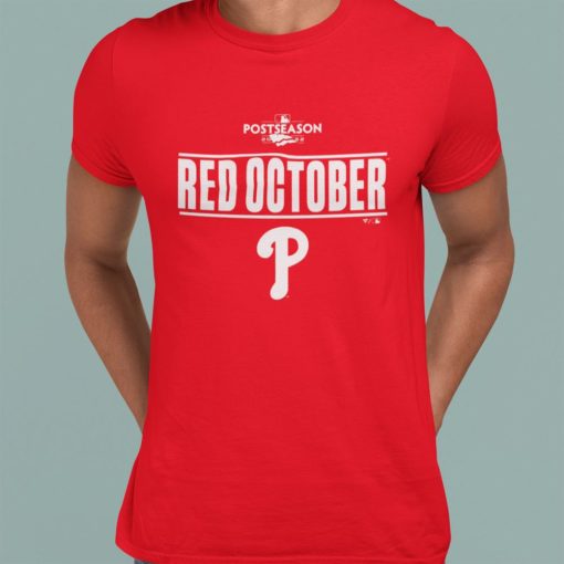 Phillies Red October Shirt Play Off
