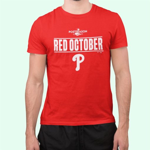 Phillies Red October Shirt Play Off