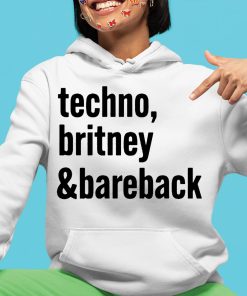 techno britney bareback shirt