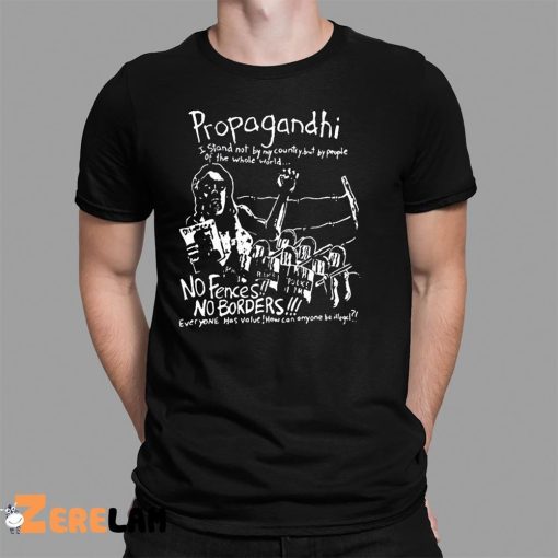 Propagandhi No Borders No Fences Shirt