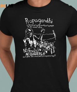 Propagandhi No Borders No Fences Shirt 1 1