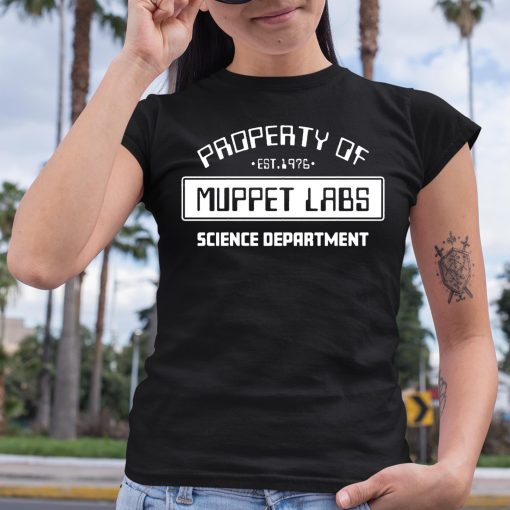 Property Of Muppet Labs Science Department Shirt