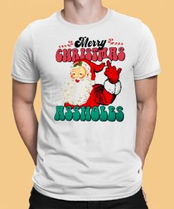 Santa Merry Christmas Asshole Shirt 1 1