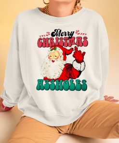Santa Merry Christmas Asshole Shirt 3 1