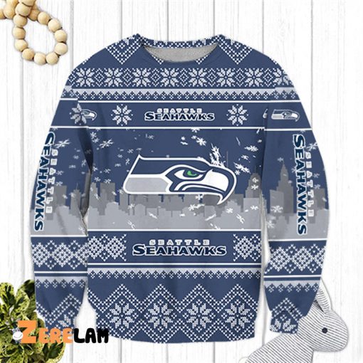 Seahawks NFL SS Ugly Sweater