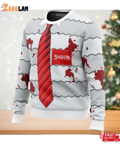 Shaun Of The Dead Christmas Ugly Sweater 1