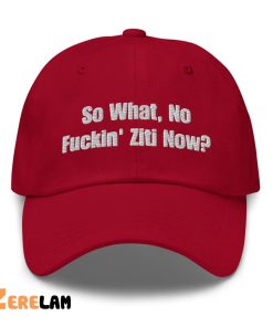 So What No Fuckin Ziti Now Hat 2