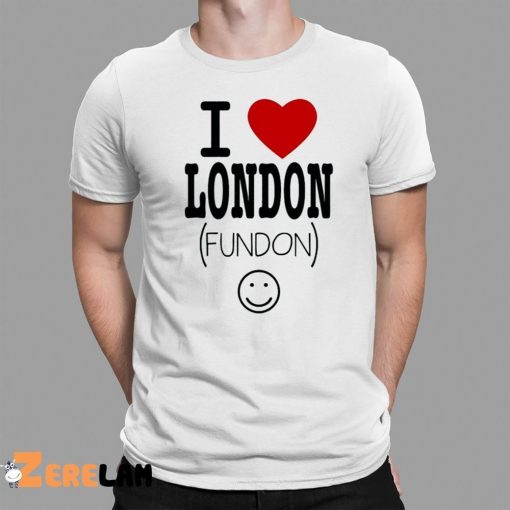 Taylor Throwbacks I Love London Fundon Shirt
