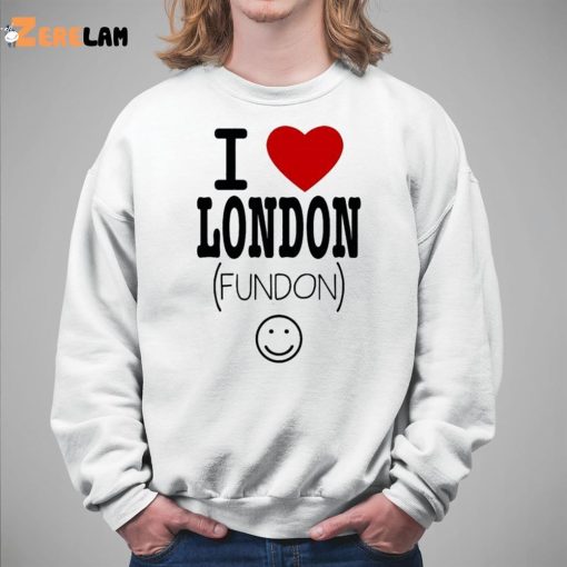 Taylor Throwbacks I Love London Fundon Shirt
