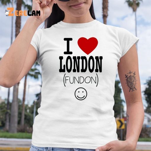 Taylor Throwbacks I Love London Fundon Shirt