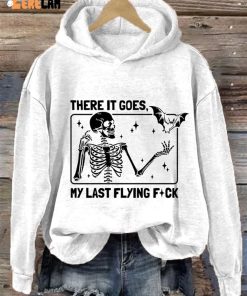 There It Goes My Last Flying Fck Casual Hooded Sweatshirt 3