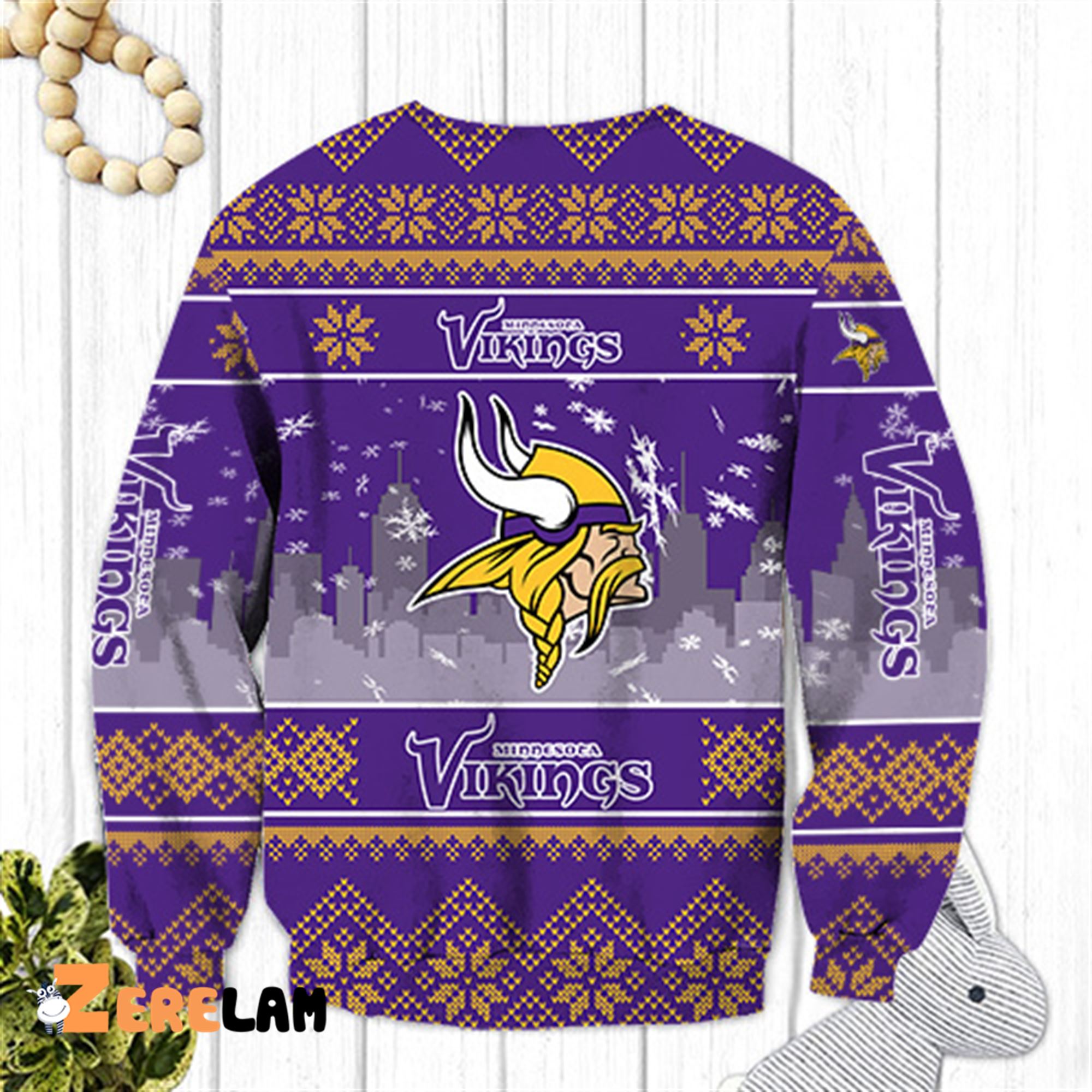 Ugly Sweater Vikings