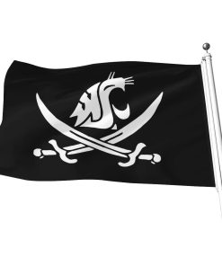 WSU Pirate Flag Mike Leach Tribute