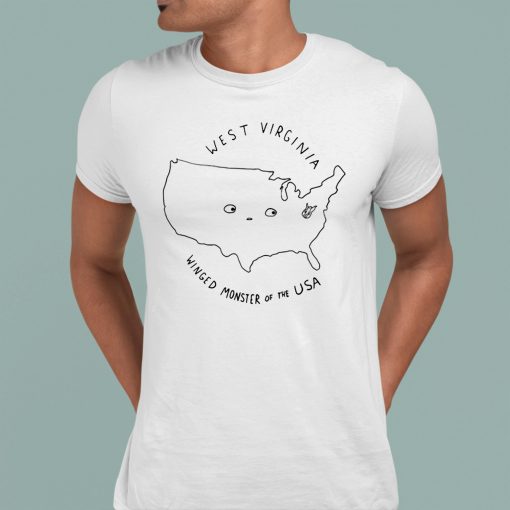 West Virginia Winged Monster Of The Usa Shirt