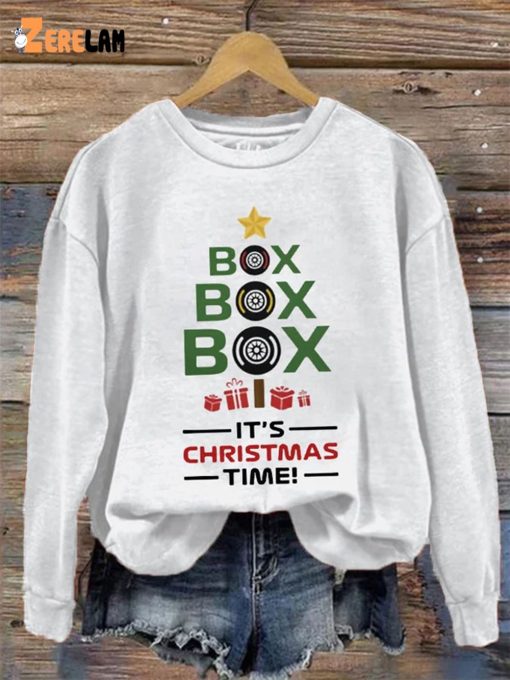 Women’s BOX It’s christmas time sweatshirt