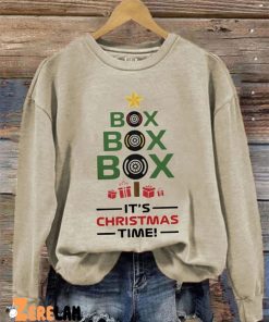 Womens BOX Its christmas time sweatshirt 2