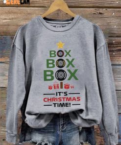 Womens BOX Its christmas time sweatshirt 3